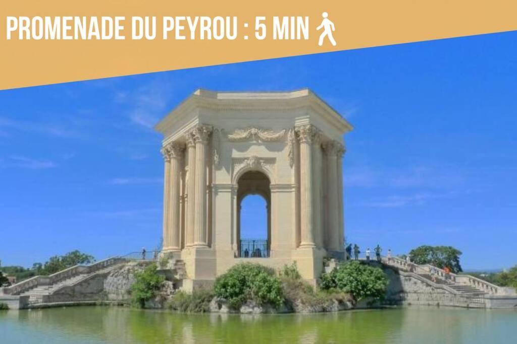 מונפלייה L'Ecucentre Avec Parking Inclu - 600M De La Place De La Comedie - Climatisation מראה חיצוני תמונה